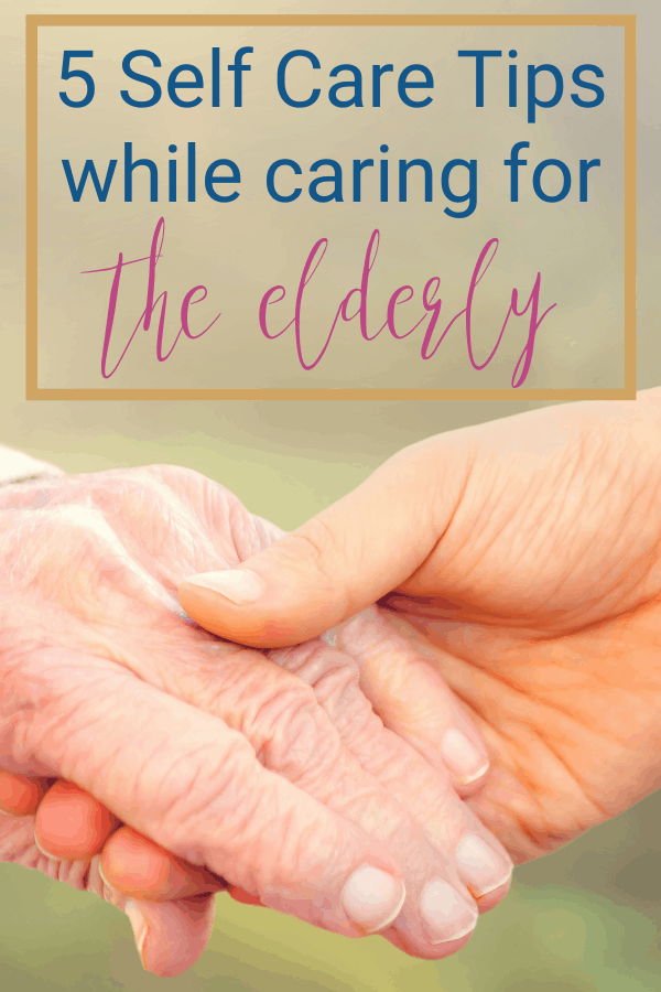 Are you burnt out caring for your aging parents? If anyone needs self-care, you do! Take care of yourself so can care for your elderly parents. Check out this post for some self-care tips and ideas. #agingparents #elderly #aginginplace