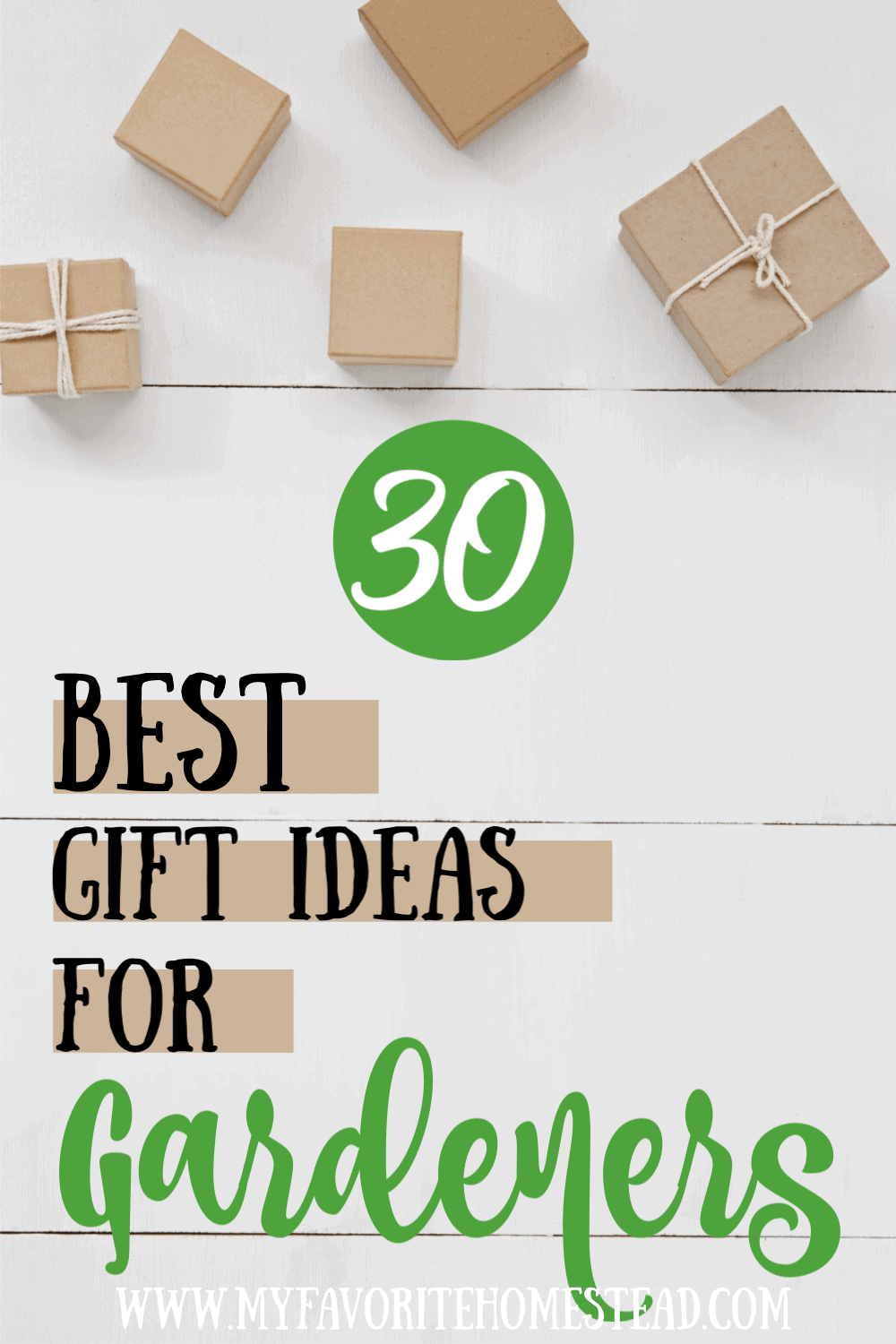 Christmas Gifts for Homesteaders and Gardeners