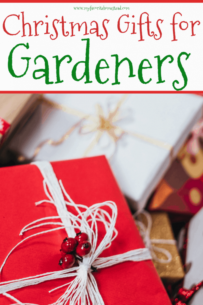 List of Christmas Gifts for Gardeners