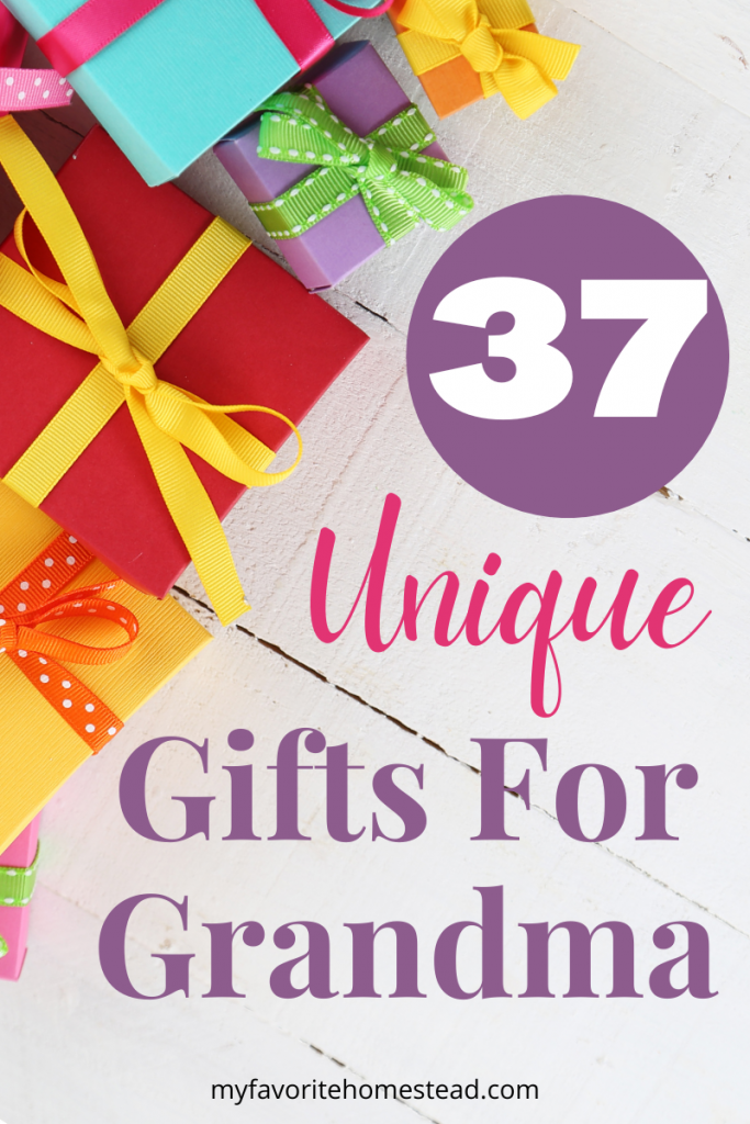37 unique gifts for grandma she'll love